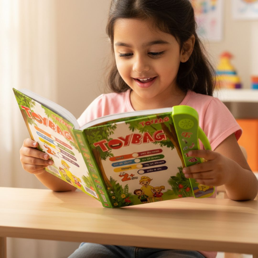 Magical touch-and-listen Hindi talking book (Ages 2–7 Years)