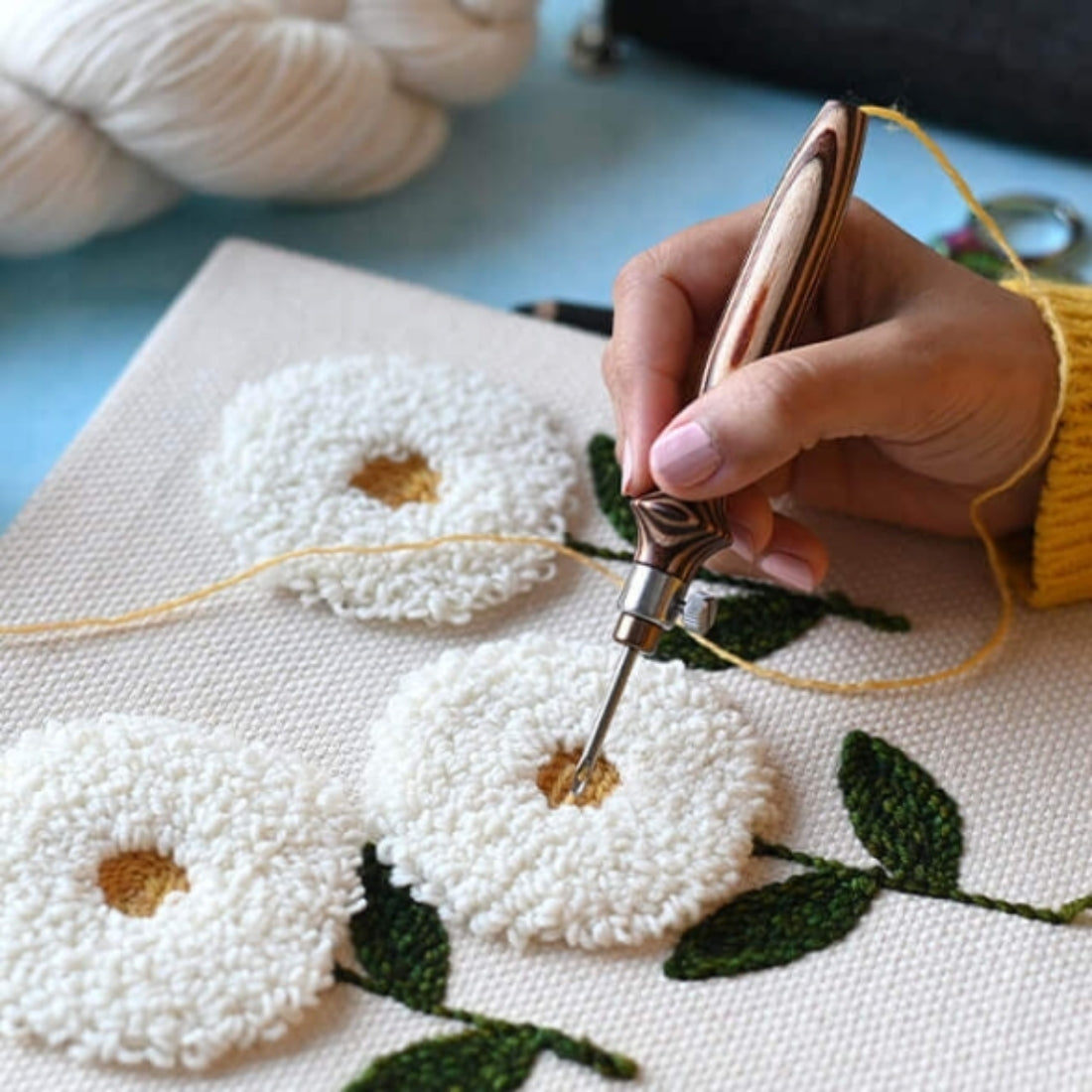 First Stitch™ – Beginner Punch Needle Kit for Kids & Teens