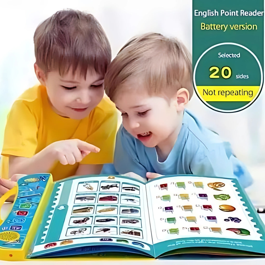 3-in-1 Early Learning Toy Kit – Build Vocabulary, Focus & Creativity (Ages 2–5)