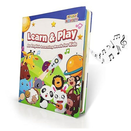 Listen, Learn & Play – Interactive English Book for Kids