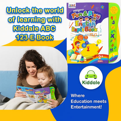 🔊 Magic Sound Learning Book - 3-in-1: Sounds, Words & Voice Recording — Fun Way to Learn!