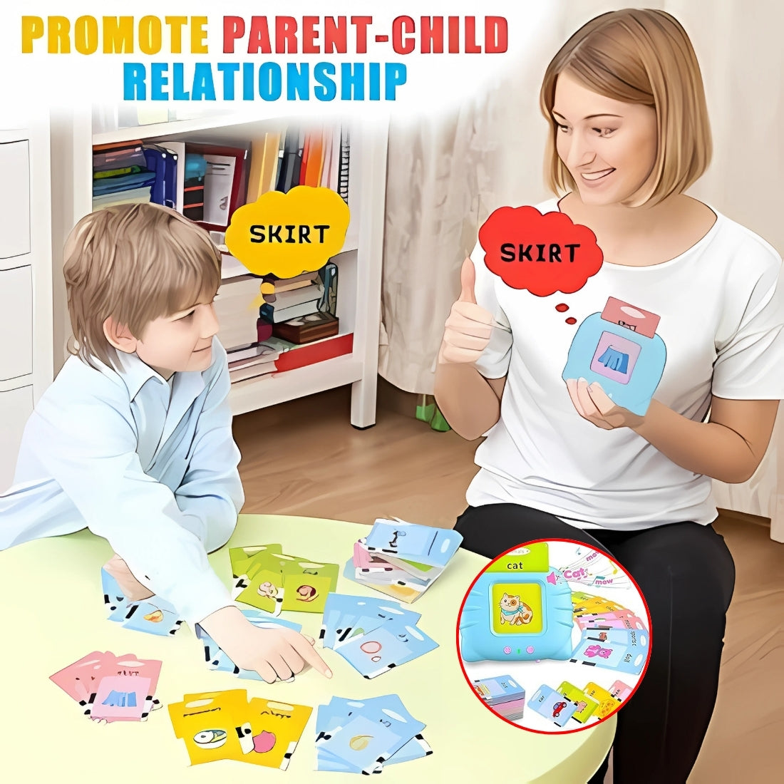 3-in-1 Early Learning Toy Kit – Build Vocabulary, Focus & Creativity (Ages 2–5)