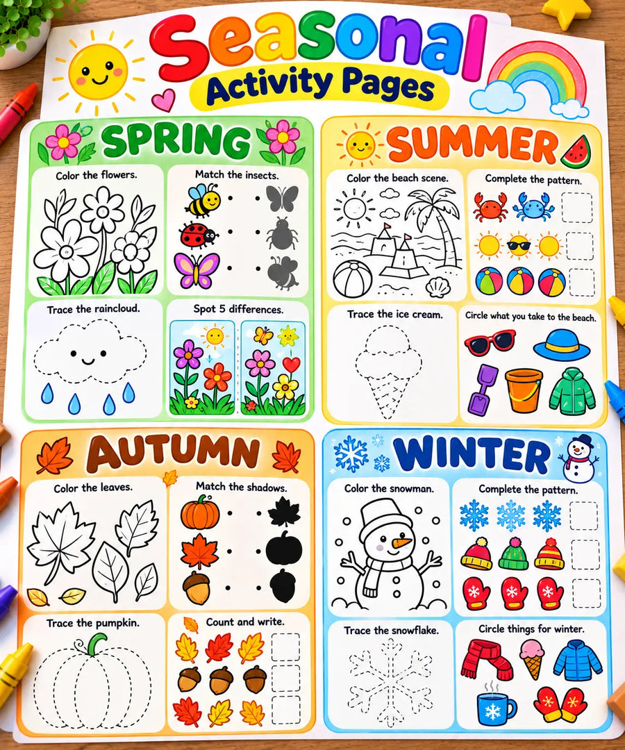 Bonus Seasonal Pack mockup