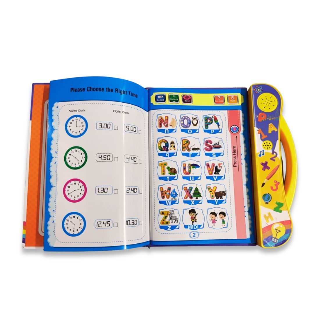 🔊 Magic Sound Learning Book - 3-in-1: Sounds, Words & Voice Recording — Fun Way to Learn!