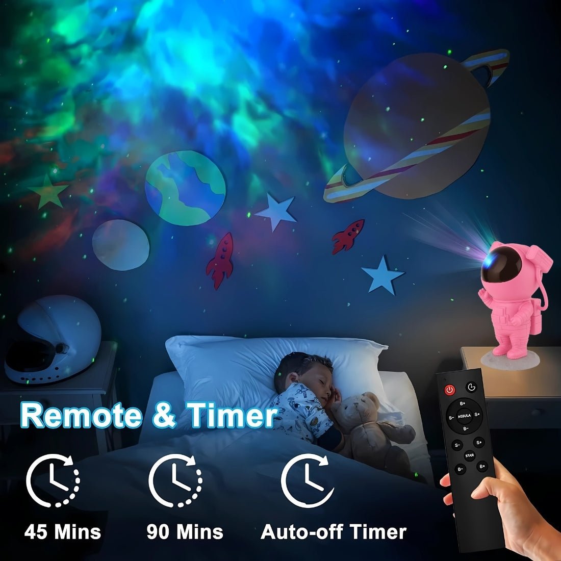 Limited Edition Astronaut Projector For Kids & Adults - ToyBag
