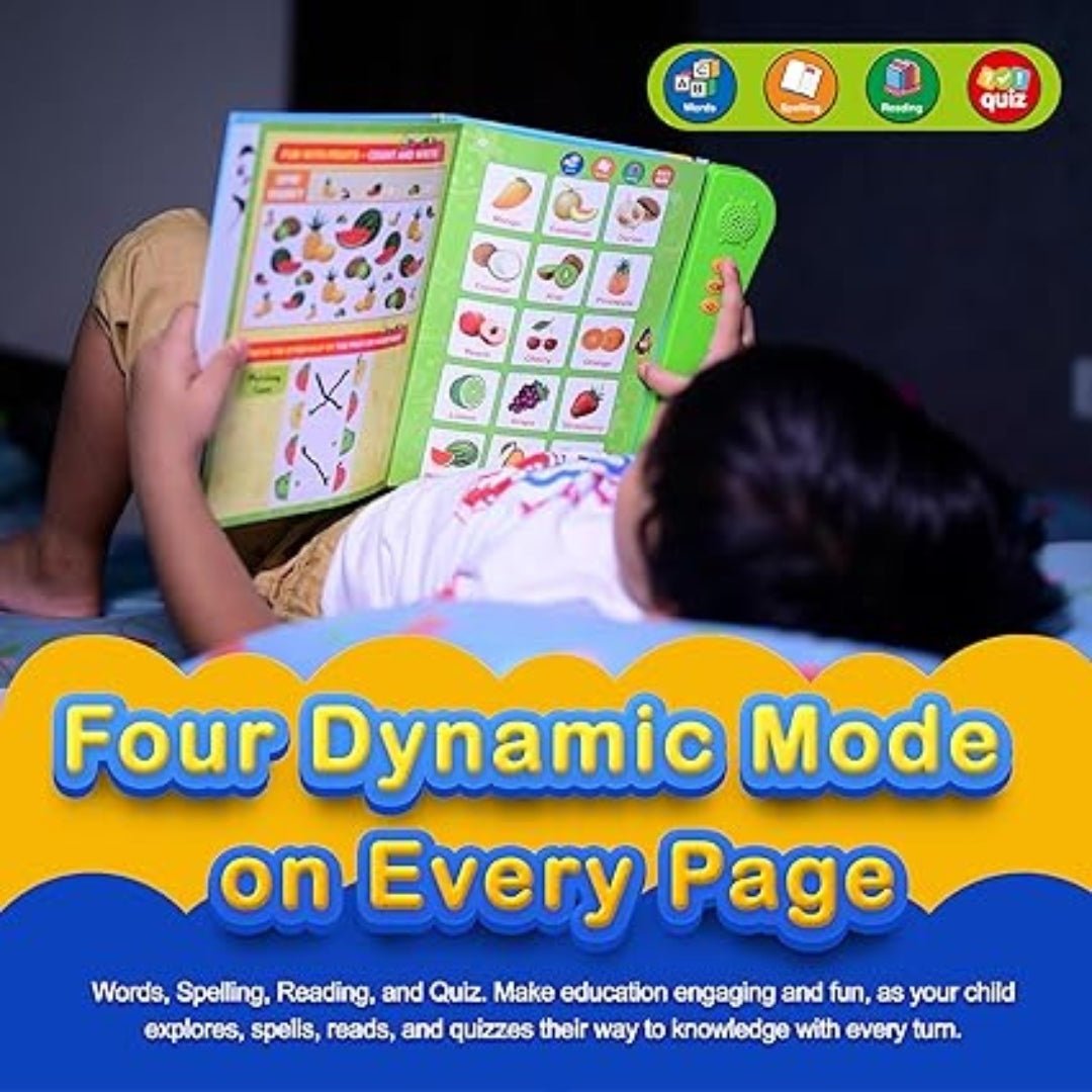 🔊 Magic Sound Learning Book - 3 - in - 1: Sounds, Words & Fun — Fun Way to Learn! - ToyBag