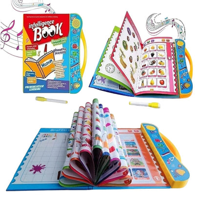 🔊 Magic Sound Learning Book - 3 - in - 1: Sounds, Words & Fun — Fun Way to Learn! - ToyBag