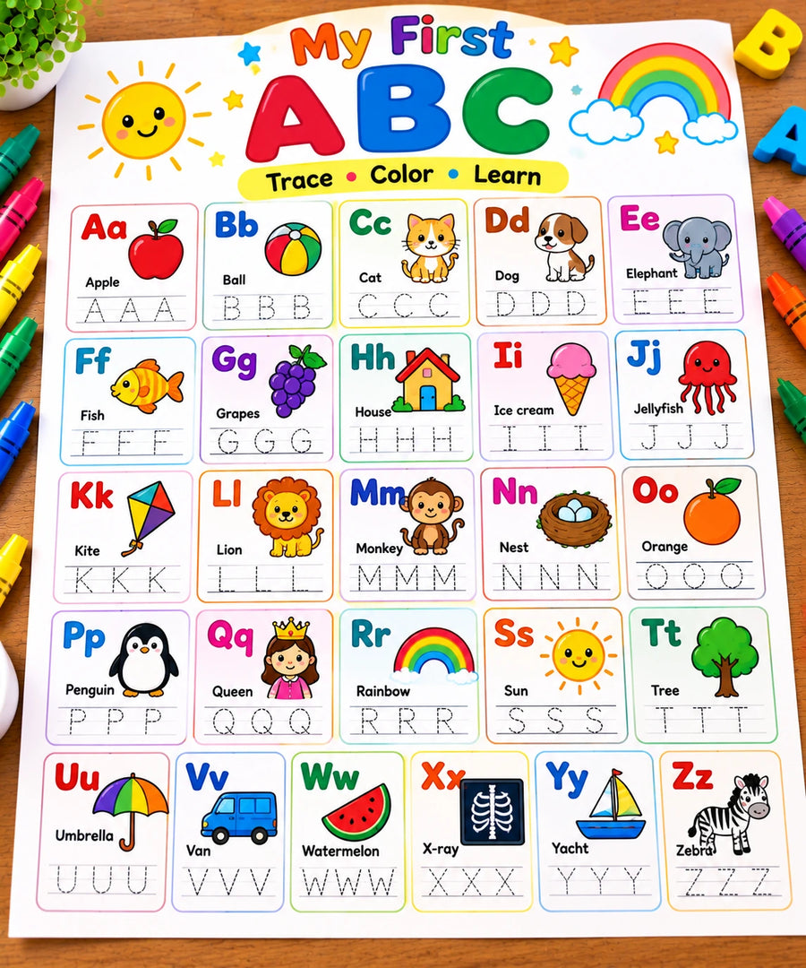 ABC Workbook mockup
