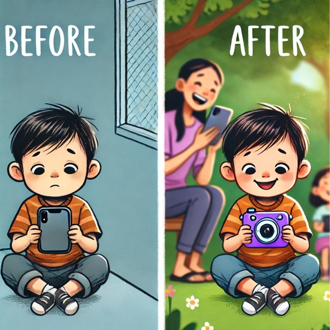 Real Camera, Games & Music in One! - Perfect Gift for Kids - ToyBag
