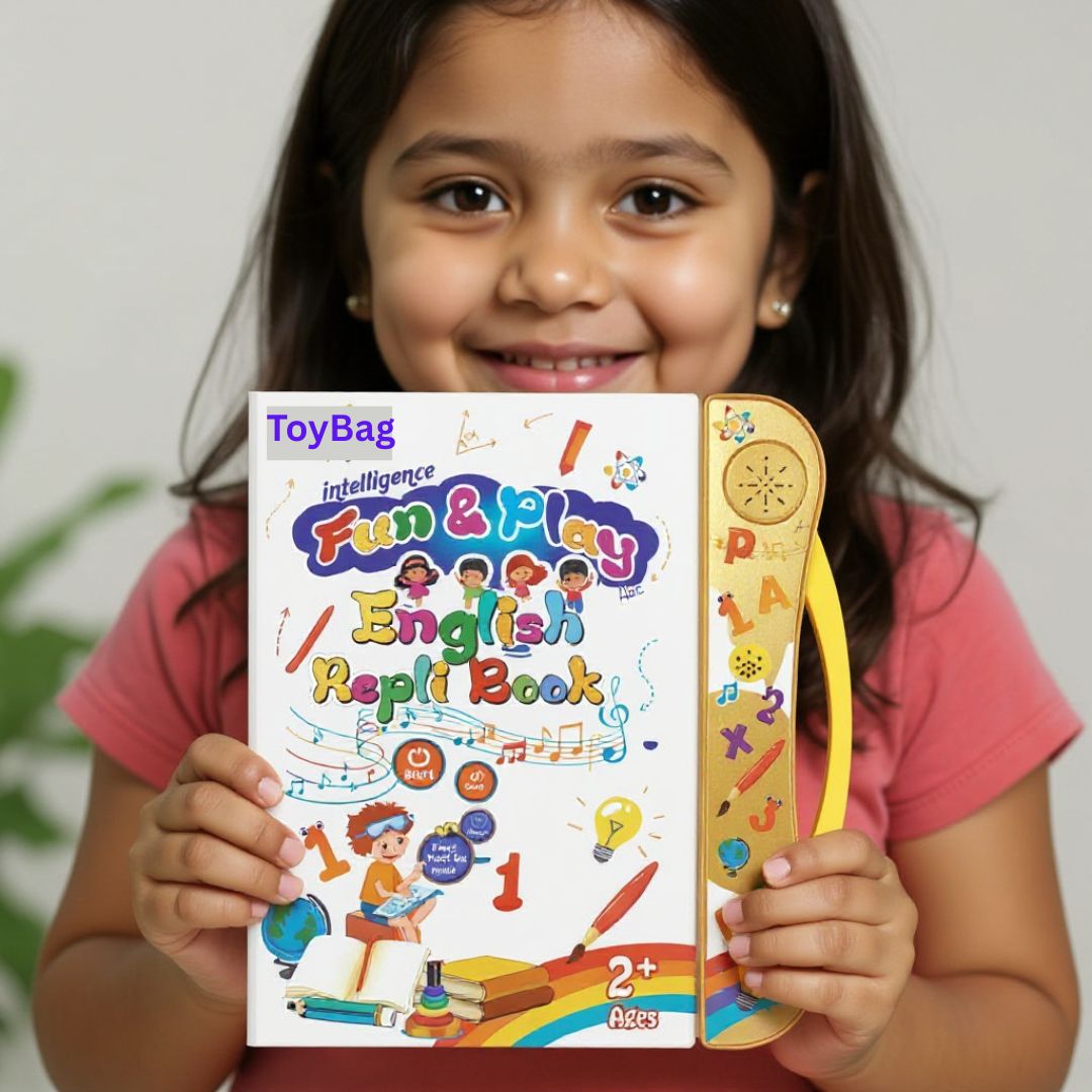 🔊 Magic Sound Learning Book - 3-in-1: Sounds, Words & Voice Recording — Fun Way to Learn!