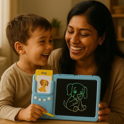 Ultimate Fun for Kids – Interactive Drawing Pad & Sound Flashcards! - ToyBag